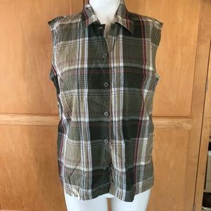 Lemon Grass sleeveless blouse